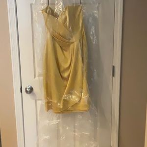 Lela Rose strapless cocktail dress